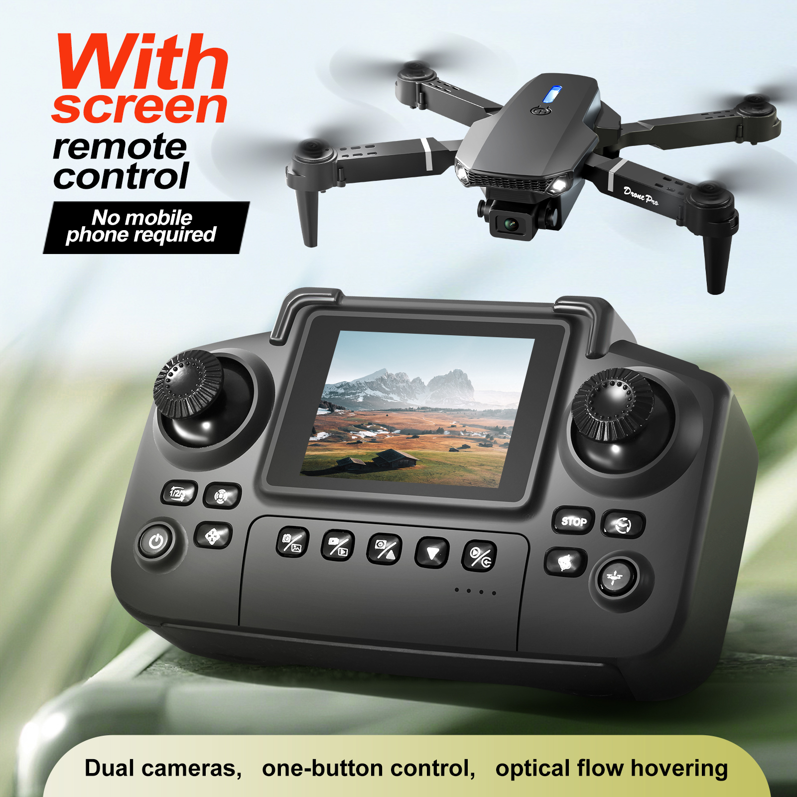 Rc Hobby Grade Helicopter - 2025 New E88 E99 Upgraded Drone