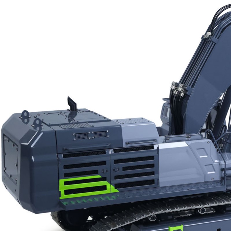 Rc Hobby Direct - 395F Remote Control Hydraulic Excavator 1/12