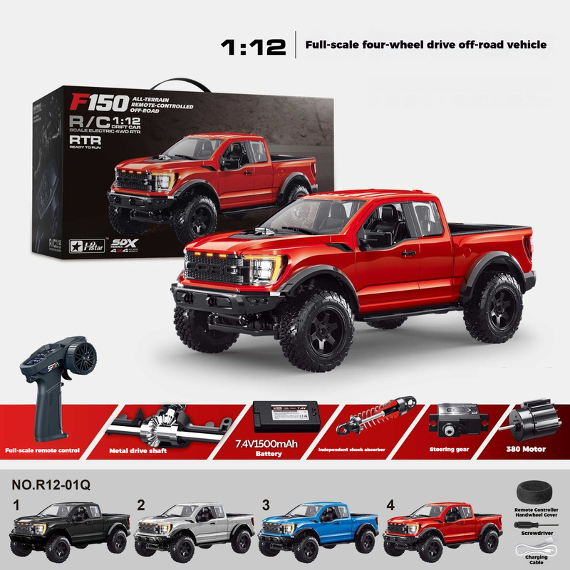 Rc Roc Hobby - Hstar 1 12 Scale F150 Raptor
