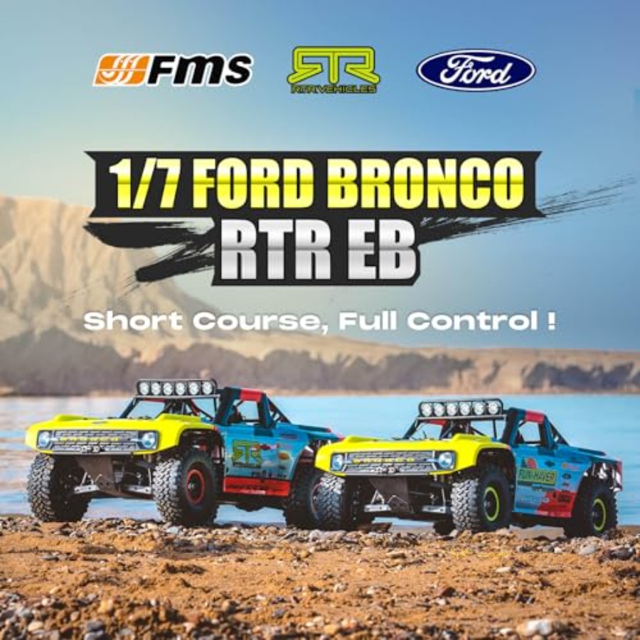 FMS 1/7  Bronco RTR EB RC Shor - Rc Roc Hobby 리뷰 및 가격
