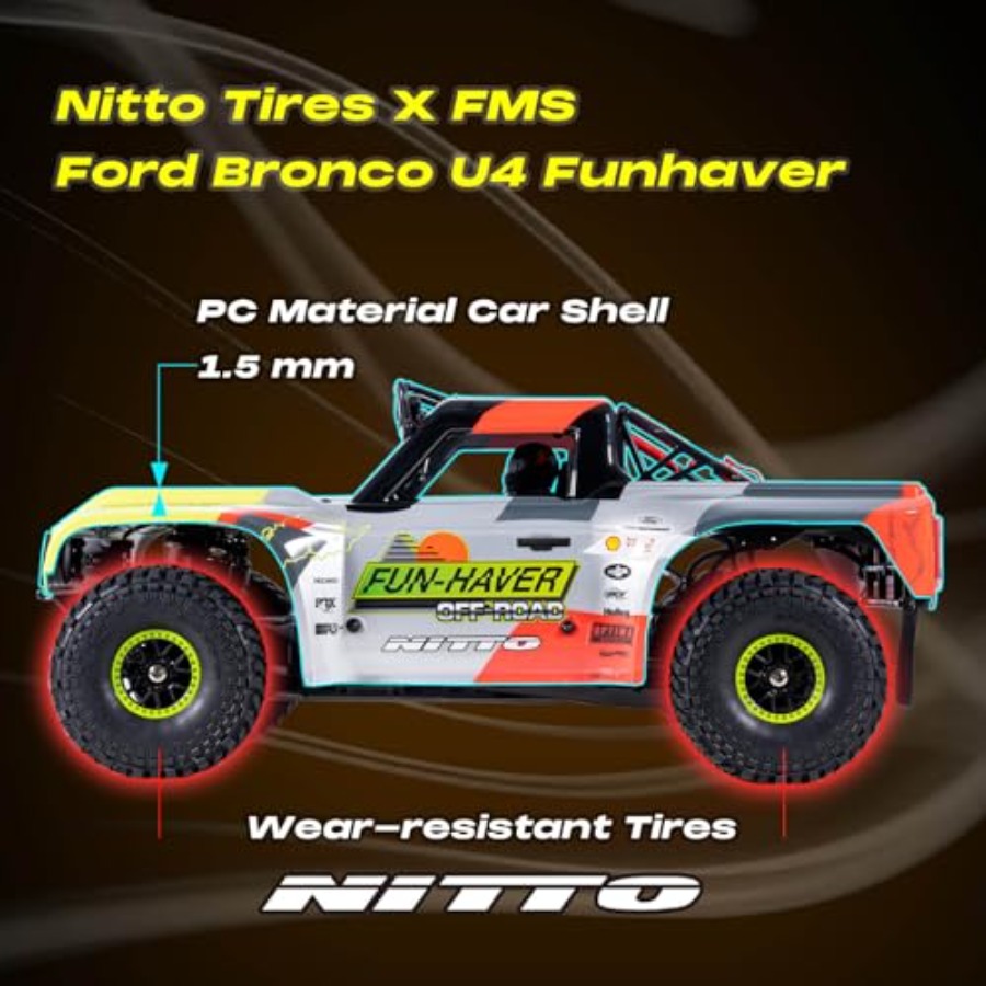 FMS 1/7  Bronco RTR EB RC Shor - Rc Roc Hobby 리뷰 및 가격