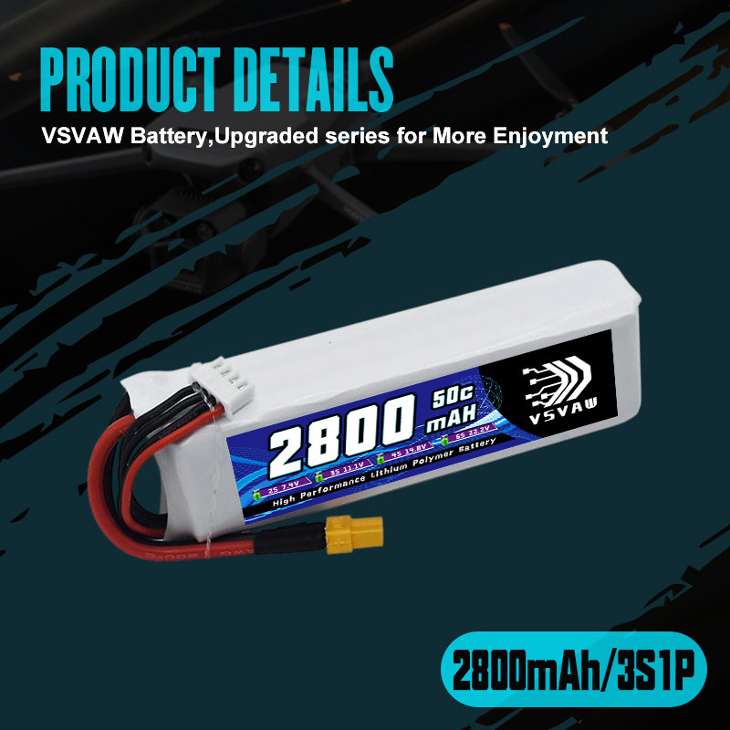 VSVAW 3S 2800mAh Lipo Battery  - Hobby Rc Quadcopters 리뷰 및 가격