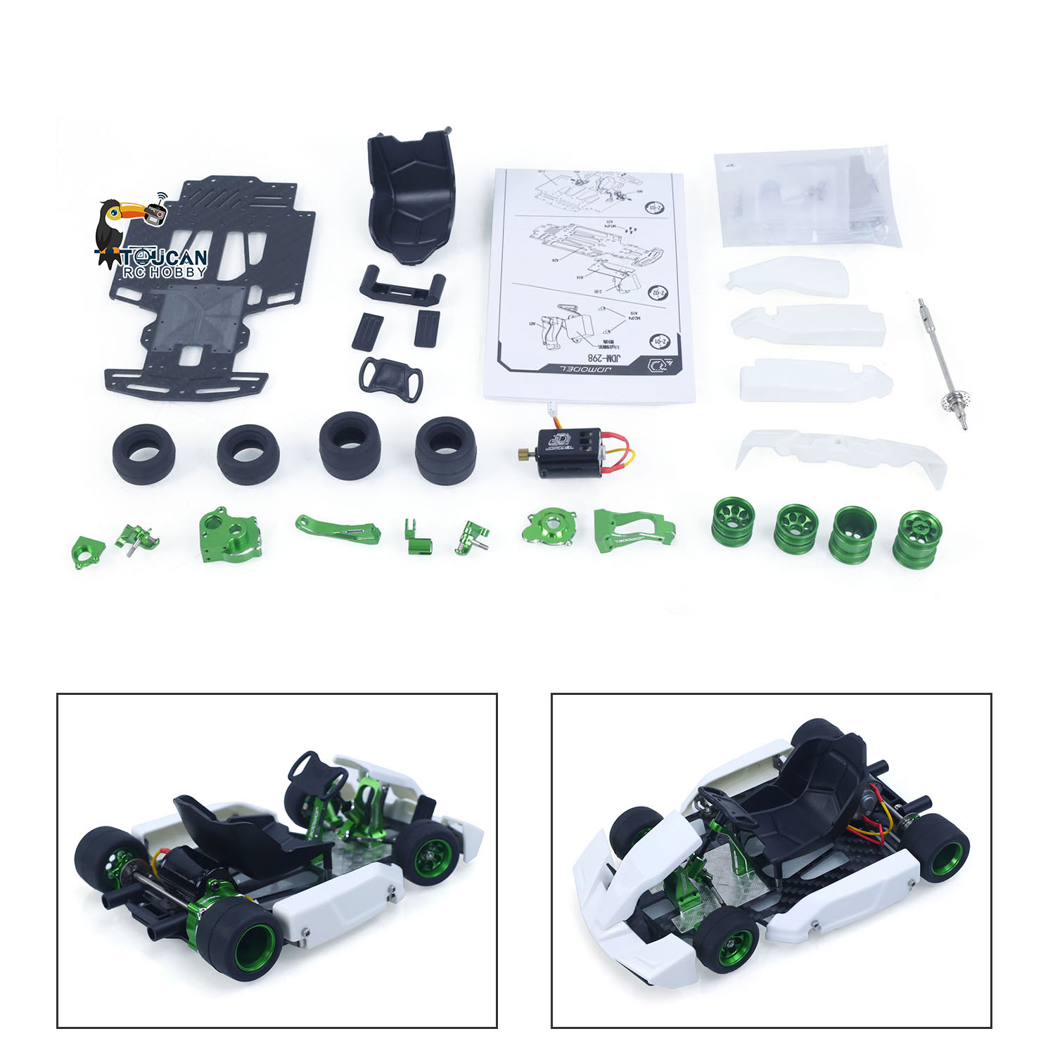 KIT JDM 298A 298B 1/10 4x4 RC  - Rc Roc Hobby 리뷰 및 가격