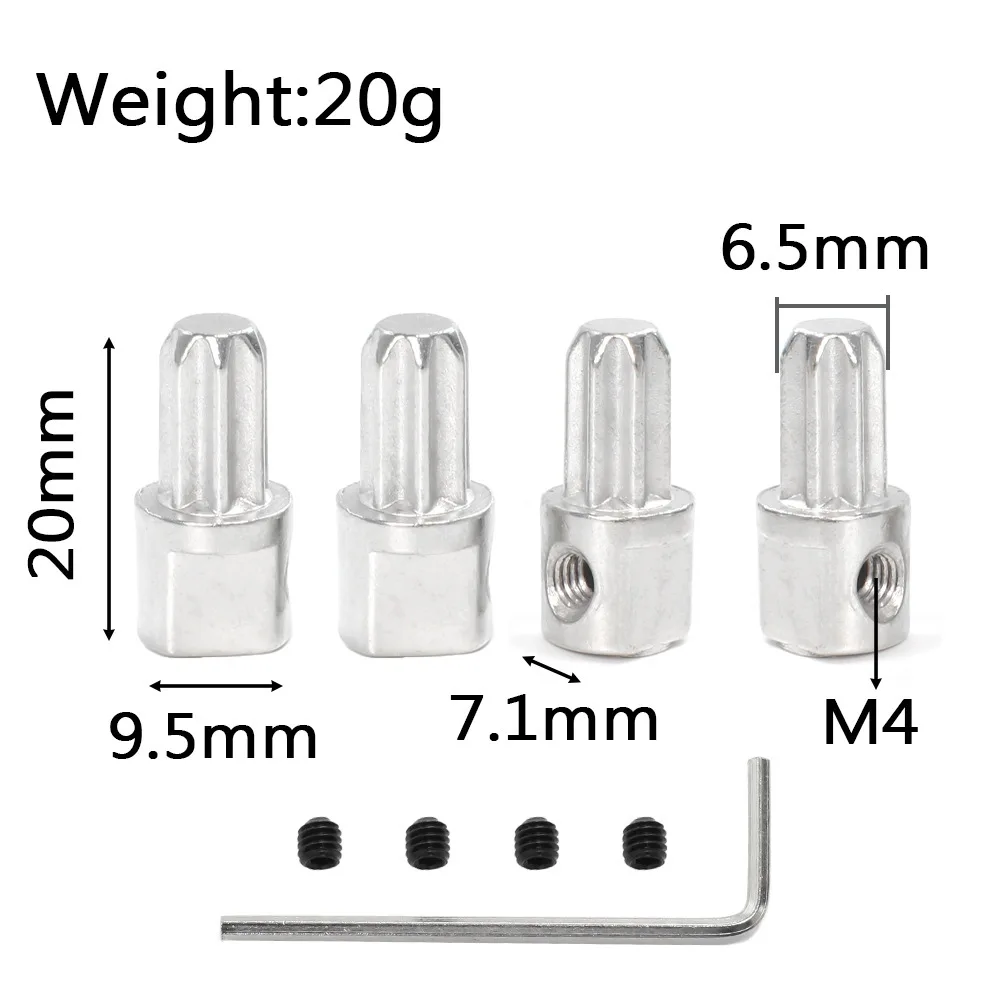 4pcs Metal Center Drive Hub 68 - Rc Roc Hobby 리뷰 및 가격